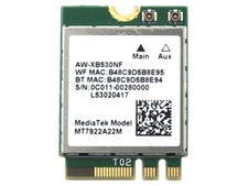 MEDIATEK MT7922A22M M.2 2230 WIFI 6E BLUETOOTH 5.2 CARD RZ616 0C011-00281200 picture