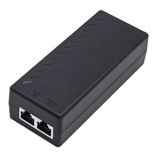 ULTRAPOE Gigabit PoE+ Injector, 30W 48V, Black picture