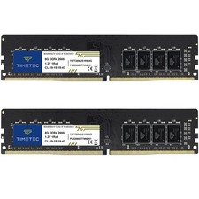 Timetec 16GB KIT2x8GB DDR4 2666MHz PC4-21300 Unbuffered Non-ECC 1.2V CL19 1Rx... picture