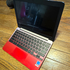 ASUS Chromebook C201P 11.6in Laptop Chrome OS 4GB 16GB HDMI RedSilver no charger picture