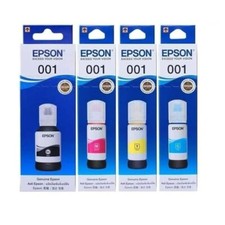 Epson 001 Ink 4 Colors for (L4150,L4160,L6160,L6170,L6190) (Set of 4) picture