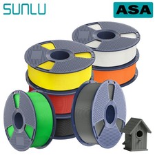 SUNLU ASA Filament 3D Printer Filament 1.75mm ASA 1KG,UV/Rain/Heat Resistant Lot picture