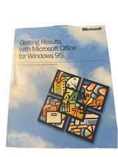 Getting Results with Microsoft Office for Windows 95 User Guide Manual Book VG+ picture