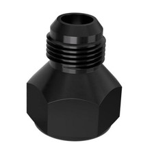 12AN Female to 10AN Male Flare Aluminum Black Reducer Adapter 12AN-10AN GMJT-1 picture
