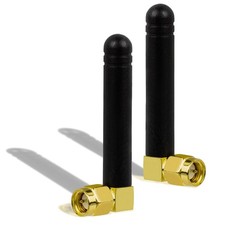 2-Pack Mini 915MHz LoRa Antenna 2dBi SMA Male 90 Degree Connector 915Mhz Righ... picture