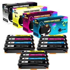 12 Toner replace for HP CF400A-3A 201A Laserjet M252n M252dw MFP M277c6 M277dw picture