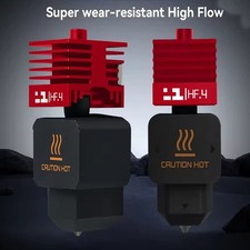 Nano Coating Hard Steel Nozzle High Flow Hotend For Bambu Lab H2D H2S A1 A1 mini picture