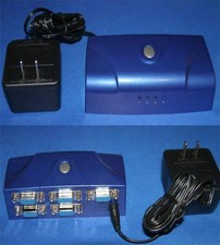VGA SVGA XGA Monitor Switch Electronic HD15 ABCD 4-Way picture