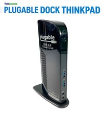 OEM Plugable SuperSpeed USB 3.0 Docking Station for ThinkPad T440 T450 T460 T470 picture