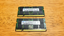 Samsung 4GB (2 x 2GB) DDR2 SO-DIMM 200-pin 667 MHz PC2-5300s laptop RAM picture