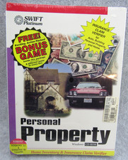 Personal Property Windows 3.1 95 CD-ROM Home Inventory Insurance Claim Verifier picture