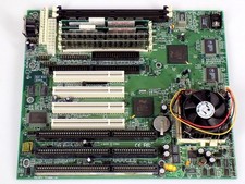 Motherboard CPU RAM Bundle: QDI P5I430TX / Intel Pentium MMX 200Mhz / 64MB EDO RAM picture