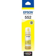 AU Epson T552 Yellow EcoTank 552 Ink Bottle Toner C13T06W492 Genuine Original picture