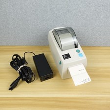 Zebra LP2824 Plus Direct Thermal Barcode Label Printer LAN USB Tested Working picture