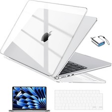 Crystal Clear Case for MacBook Air 13 inch M2/M3/M4/M5 2022-2026 Models picture