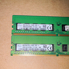 SK hynix 16GB (2x8GB) DDR4 SDRAM PC4-2133P 288-Pin DIMM HMA41GU7AFR8N-TF picture