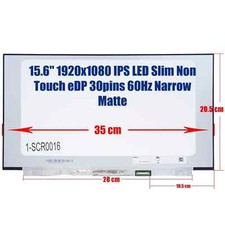 Screen For Lenovo 02DA366 5D10S68976 NV156FHM-N48 FHD 1920x1080 IPS Display picture
