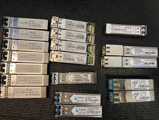 Intel 100Base SFP Transceiver Modules Linktel Finisar Ericsson Mixed Lot 19 picture