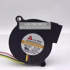 Y.S.TECH BW05115012BL DC12V 0.12A 3-Wire Cooling Fan picture