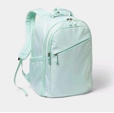All In Motion Blue Water Resistant Backpack Fits 17” Laptop picture