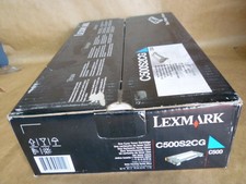 Lexmark C500S2CG Standard Yield Cyan Toner Cartridge GENUINE picture