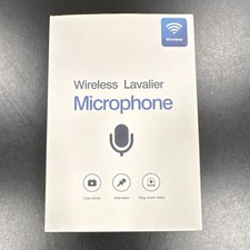 Wireless Lavalier Mic K1 2 Pack Clip-On, USB-C, Plug & Play, Black picture