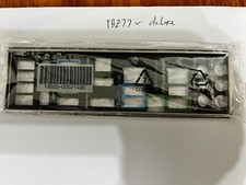 ASUS P8Z77V DELUXE , P8Z77-V DELUXE  IO SHIELD BACK PLATE ( INSULATED) ORIGINAL  picture