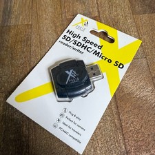 NEW NIP NIB PHOTO XIT SD, SDHC, MicroSD USB High Speed Memory Card Reader picture