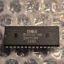 ✅ CHIP MOS 318018-02 ⭐ Commodore C128 C128D C128DCR C64 1541 1570 ⭐ EXCELLENT ⚡️ picture