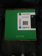 Lexmark 72K1XC0 Original High Yield Cyan Toner Cartridge picture