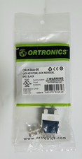 Ortronics OR-KS6A-00 Cat6 Keystone Jack, Black picture