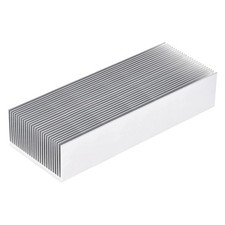 Parallel Line Notch Heatsinks for LED and Power Silver picture