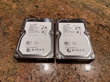 QTY=2 Seagate Barracuda 7200.12 1TB 3.5in SATA 7200RPM 32MB ST31000524AS picture