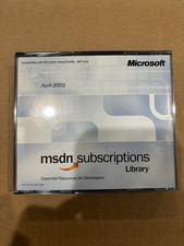 MSDN subscriptions Library April 2002  Microsoft picture
