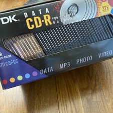 TDK 50 (45) Pack Data CD-R 80 Min 700 MB 32X  Multi-Color Slim Cases picture