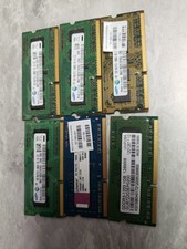lot of 6 verious mfg 1GB DDR3 PC3-10600 (6-1gb = 6gb) laptop memory  picture