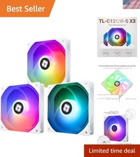 High-Performance 120mm ARGB Case Cooler with PWM Control - Up to 1550RPM picture