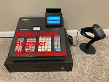 Metrologic Barcode Scanner +Hands Free Stand FOR SHARP XE-A507 Cash Register picture