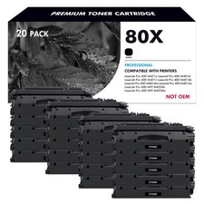 20x CF280X Toner Cartridge for HP 80X Laserjet Pro 400 M401n M401d M401dw M425dn picture
