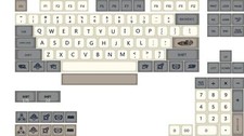 1 Set XDA Profile Egypt Visions Ivory Keycaps For Custom Mechanical Keyboard picture