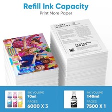 Pigment Ink Compatible with Epson Ink Refill Bottles Replacement for Epson 542 picture