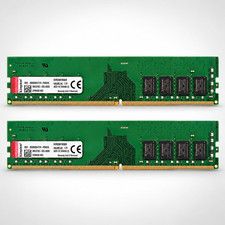 Kingston 16GB Kit 2x8GB DDR4-2666 PC4-21300 UDIMM KVR26N19S8/8-MemTest86 Tested picture