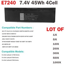 ❤️LOT OF E7240 WD52H Battery For Dell Latitude E7250 VFV59 F3G33 GVD76 451-BBFW picture