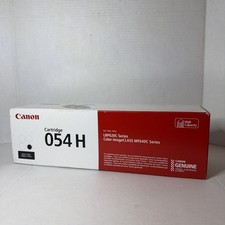 Canon 054H Black Toner Genuine OEM High Yield  New Sealed LBP620C Series picture