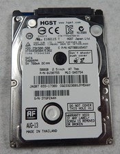 500GB 2.5in SATA HGST HDD Z5K500-500 SN:3TGPZA4H PN:0J38755 DOM:08/2013 picture