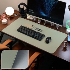 PU Leather Desk Pad Protector Large Mouse Pad Non Slip Desk Mat picture