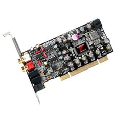 AUDIOTRAK Prodigy HD2 Black Edition PCI Sound Card 2CH 120dB Optical Out picture