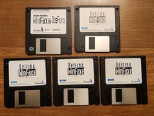 Vintage Delrina Winfax Pro 4.0 Disks 1-4 Winfax Lite DOS Floppy Disk 3.5