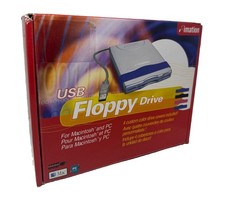 Open Box Vintage D353FUE Imation USB Floppy Drive Sealed PC / Mac picture