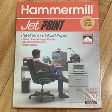 Hammermill Jet Print Premium Paper 8 1/2 x 11”  200 Sheets Bright White NEW picture